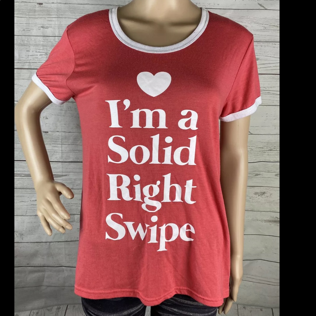 Mighty Fine “Solid Right Swipe” Tee